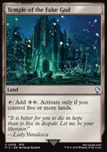 Temple of the False God - Commander: Magic: The Gathering - FINAL FANTASY (Uncommon) [FIC-438] - JotaCards - Tu Tienda de TCG