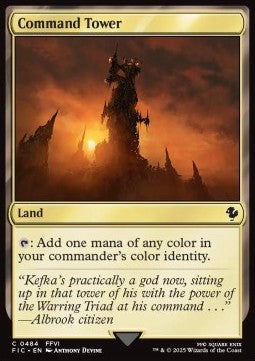 Command Tower (V.2) - Commander: Magic: The Gathering - FINAL FANTASY (Common) [FIC-484] - JotaCards - Tu Tienda de TCG