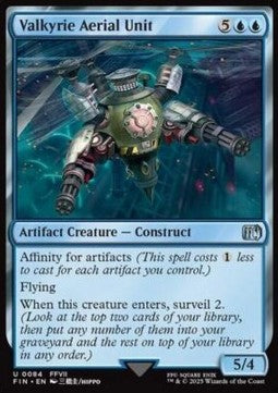 Valkyrie Aerial Unit - Magic: The Gathering - FINAL FANTASY (Uncommon) [FIN-84] - JotaCards - Tu Tienda de TCG