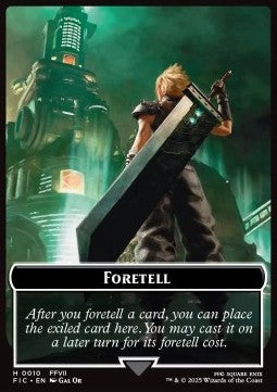 Foretell Token // Treasure Token (V.1) - Magic: The Gathering - FINAL FANTASY: Tokens (Token) [TFIN-CT 10/23] - JotaCards - Tu Tienda de TCG