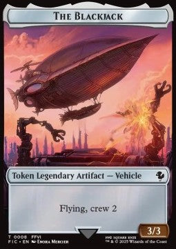 The Blackjack Token (A 3/3) // The Monarch (V.1) - Magic: The Gathering - FINAL FANTASY: Tokens (Token) [TFIN-CT 8/11] - JotaCards - Tu Tienda de TCG