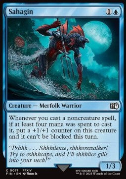 Sahagin - Magic: The Gathering - FINAL FANTASY (Common) [FIN-71] - JotaCards - Tu Tienda de TCG