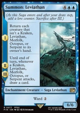 Summon: Leviathan - Magic: The Gathering - FINAL FANTASY (Rare) [FIN-77] - JotaCards - Tu Tienda de TCG
