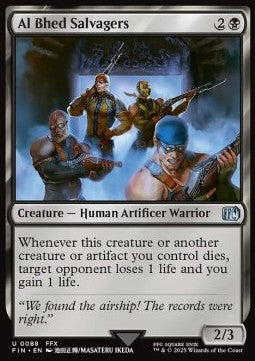 Al Bhed Salvagers - Magic: The Gathering - FINAL FANTASY (Uncommon) [FIN-88] - JotaCards - Tu Tienda de TCG