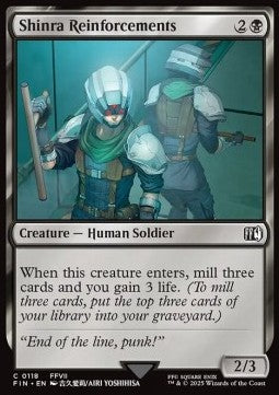 Shinra Reinforcements - Magic: The Gathering - FINAL FANTASY (Common) [FIN-118] - JotaCards - Tu Tienda de TCG