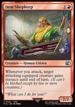 Item Shopkeep - Magic: The Gathering - FINAL FANTASY (Common) [FIN-142] - JotaCards - Tu Tienda de TCG