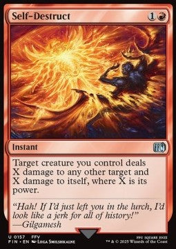 Self-Destruct - Magic: The Gathering - FINAL FANTASY (Uncommon) [FIN-157] - JotaCards - Tu Tienda de TCG