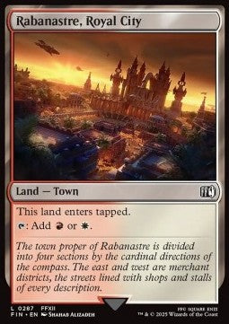 Rabanastre, Royal City - Magic: The Gathering - FINAL FANTASY (Land) [FIN-287] - JotaCards - Tu Tienda de TCG