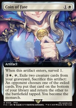 Coin of Fate - Commander: Magic: The Gathering - FINAL FANTASY: Extras (Rare) [XFIC-104] - JotaCards - Tu Tienda de TCG