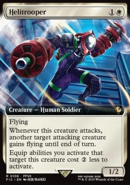 Helitrooper - Commander: Magic: The Gathering - FINAL FANTASY: Extras (Rare) [XFIC-106] - JotaCards - Tu Tienda de TCG