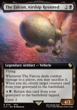 The Falcon, Airship Restored - Commander: FINAL FANTASY: Extras (Rare) [XFIC-116]
