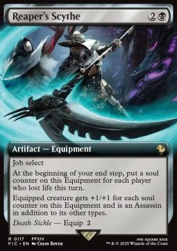 Reaper's Scythe - Commander: Magic: The Gathering - FINAL FANTASY: Extras (Rare) [XFIC-117] - JotaCards - Tu Tienda de TCG
