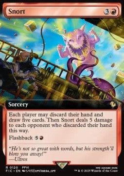 Snort - Commander: Magic: The Gathering - FINAL FANTASY: Extras (Rare) [XFIC-120] - JotaCards - Tu Tienda de TCG