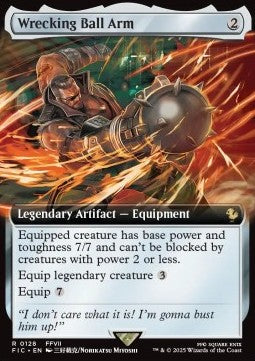 Wrecking Ball Arm - Commander: Magic: The Gathering - FINAL FANTASY: Extras (Rare) [XFIC-128] - JotaCards - Tu Tienda de TCG