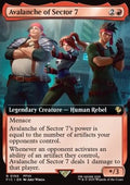 Avalanche of Sector 7 - Commander: Magic: The Gathering - FINAL FANTASY: Extras (Rare) [XFIC-150] - JotaCards - Tu Tienda de TCG