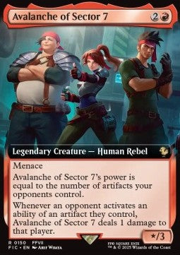 Avalanche of Sector 7 - Commander: Magic: The Gathering - FINAL FANTASY: Extras (Rare) [XFIC-150] - JotaCards - Tu Tienda de TCG
