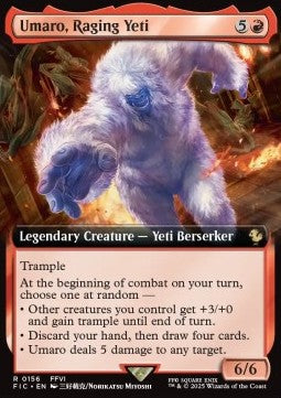Umaro, Raging Yeti - Commander: Magic: The Gathering - FINAL FANTASY: Extras (Rare) [XFIC-156] - JotaCards - Tu Tienda de TCG