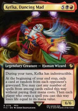 Kefka, Dancing Mad - Commander: Magic: The Gathering - FINAL FANTASY: Extras (Rare) [XFIC-174] - JotaCards - Tu Tienda de TCG