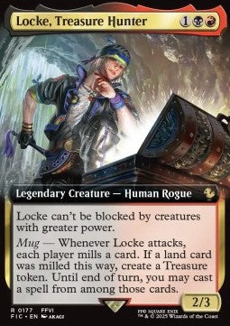 Locke, Treasure Hunter - Commander: Magic: The Gathering - FINAL FANTASY: Extras (Rare) [XFIC-177] - JotaCards - Tu Tienda de TCG