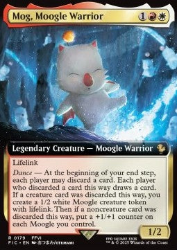 Mog, Moogle Warrior - Commander: FINAL FANTASY: Extras (Rare) [XFIC-179]