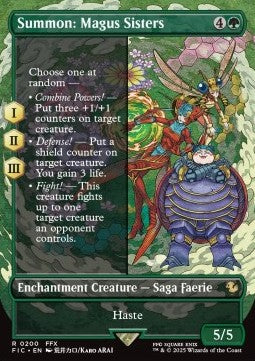 Summon: Magus Sisters - Commander: Magic: The Gathering - FINAL FANTASY: Extras (Rare) [XFIC-200] - JotaCards - Tu Tienda de TCG