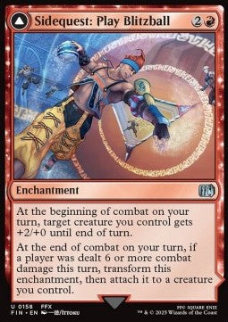 Sidequest: Play Blitzball // World Champion, Celestial Weapon - Magic: The Gathering - FINAL FANTASY (Uncommon) [FIN-158] - JotaCards - Tu Tienda de TCG