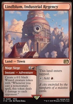 Lindblum, Industrial Regency // Mage Siege - Magic: The Gathering - FINAL FANTASY (Rare) [FIN-285] - JotaCards - Tu Tienda de TCG