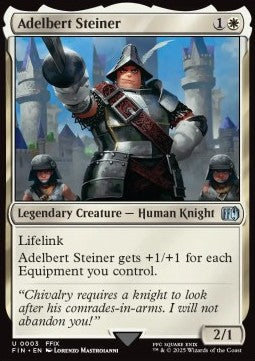 Adelbert Steiner - Magic: The Gathering - FINAL FANTASY (Uncommon) [FIN-3] - JotaCards - Tu Tienda de TCG