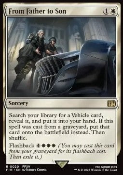 From Father to Son - Magic: The Gathering - FINAL FANTASY (Rare) [FIN-20] - JotaCards - Tu Tienda de TCG