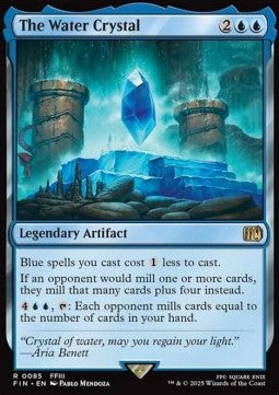 The Water Crystal - Magic: The Gathering - FINAL FANTASY (Rare) [FIN-85] - JotaCards - Tu Tienda de TCG