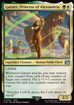 Garnet, Princess of Alexandria - Magic: The Gathering - FINAL FANTASY (Uncommon) [FIN-222] - JotaCards - Tu Tienda de TCG