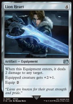 Lion Heart - Magic: The Gathering - FINAL FANTASY (Uncommon) [FIN-261] - JotaCards - Tu Tienda de TCG