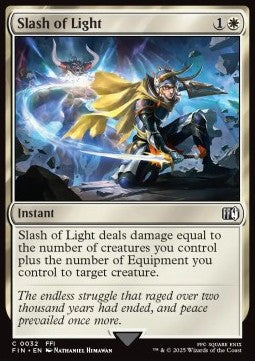 Slash of Light - Magic: The Gathering - FINAL FANTASY (Common) [FIN-32] - JotaCards - Tu Tienda de TCG