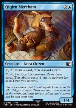 Qiqirn Merchant - Magic: The Gathering - FINAL FANTASY (Common) [FIN-65] - JotaCards - Tu Tienda de TCG