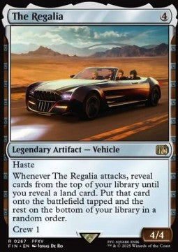 The Regalia - Magic: The Gathering - FINAL FANTASY (Rare) [FIN-267] - JotaCards - Tu Tienda de TCG