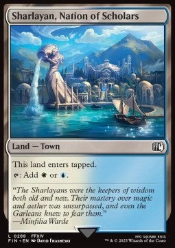 Sharlayan, Nation of Scholars - Magic: The Gathering - FINAL FANTASY (Land) [FIN-288] - JotaCards - Tu Tienda de TCG