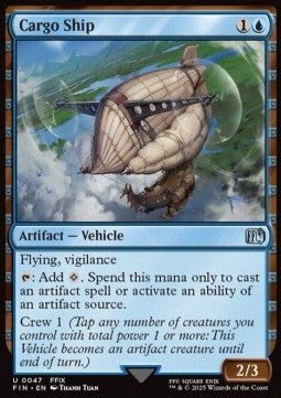 Cargo Ship - Magic: The Gathering - FINAL FANTASY (Uncommon) [FIN-47] - JotaCards - Tu Tienda de TCG