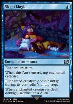 Sleep Magic - Magic: The Gathering - FINAL FANTASY (Uncommon) [FIN-74] - JotaCards - Tu Tienda de TCG