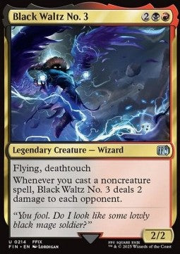 Black Waltz No. 3 - Magic: The Gathering - FINAL FANTASY (Uncommon) [FIN-214] - JotaCards - Tu Tienda de TCG