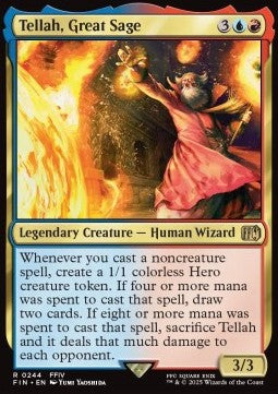 Tellah, Great Sage - Magic: The Gathering - FINAL FANTASY (Rare) [FIN-244] - JotaCards - Tu Tienda de TCG