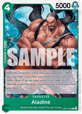 Aladine (OP11-024) - A Fist of Divine Speed (Common) [OP11-024] - JotaCards - Tu Tienda de TCG