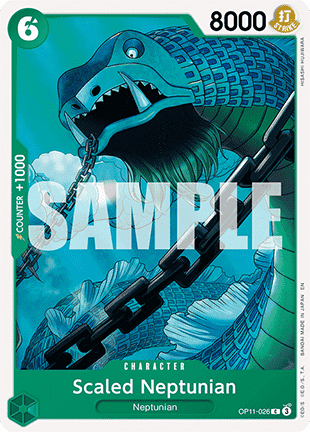 Scaled Neptunian (OP11-026) - A Fist of Divine Speed (Common) [OP11-026] - JotaCards - Tu Tienda de TCG