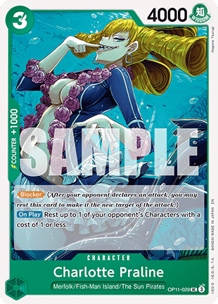 Charlotte Praline (OP11-029) - A Fist of Divine Speed (Uncommon) [OP11-029] - JotaCards - Tu Tienda de TCG