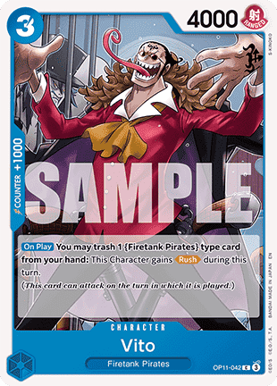 Vito (OP11-042) - A Fist of Divine Speed (Common) [OP11-042] - JotaCards - Tu Tienda de TCG