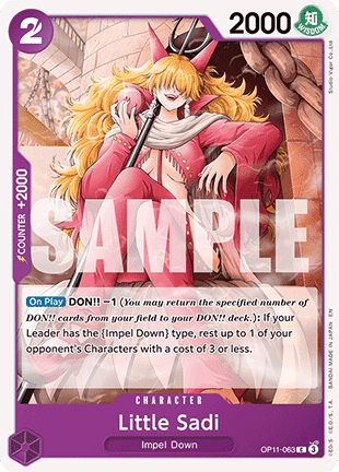 Little Sadi (OP11-063) - A Fist of Divine Speed (Common) [OP11-063] - JotaCards - Tu Tienda de TCG