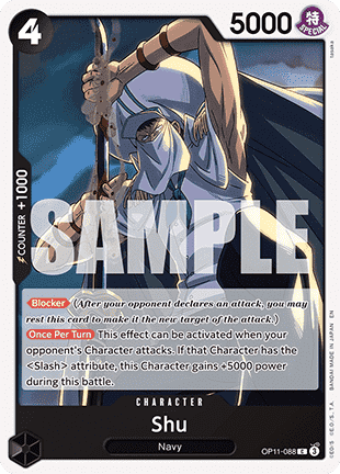 Shu (OP11-088) - A Fist of Divine Speed (Common) [OP11-088] - JotaCards - Tu Tienda de TCG