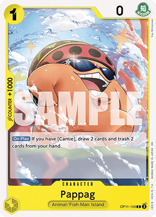 Pappag (OP11-109) - A Fist of Divine Speed (Common) [OP11-109] - JotaCards - Tu Tienda de TCG