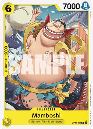 Mamboshi (OP11-111) - A Fist of Divine Speed (Uncommon) [OP11-111] - JotaCards - Tu Tienda de TCG