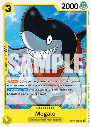 Megalo (OP11-112) - A Fist of Divine Speed (Uncommon) [OP11-112] - JotaCards - Tu Tienda de TCG
