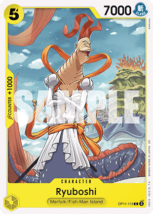 Ryuboshi (OP11-113) - A Fist of Divine Speed (Common) [OP11-113] - JotaCards - Tu Tienda de TCG